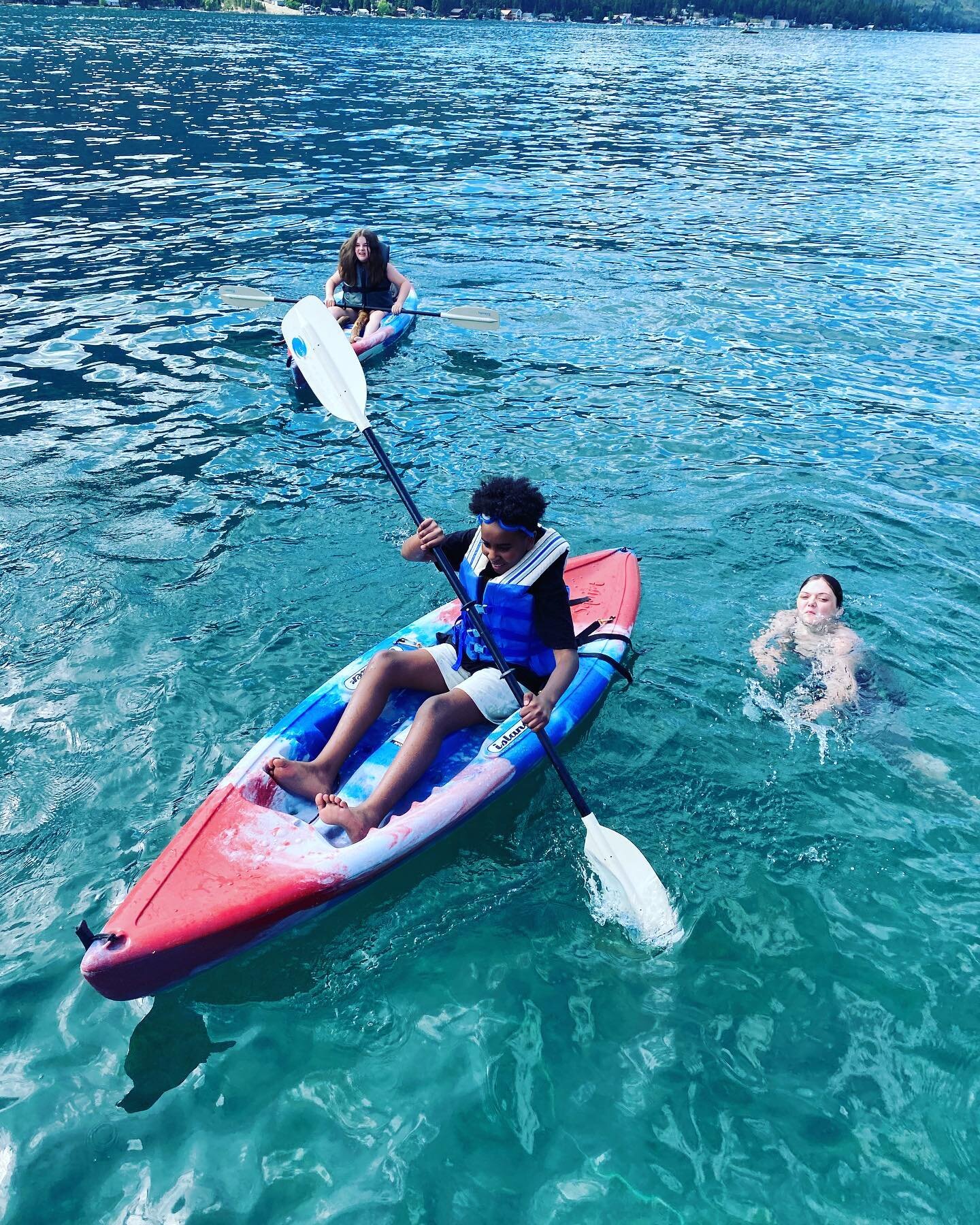 Chelan Youth Trip!! It was full of lake swims, kayak adventures, and silly games. But most importantly, the kids got deep with great faith conversations around the question "who do you say that I am?" Great times with a great group 💙